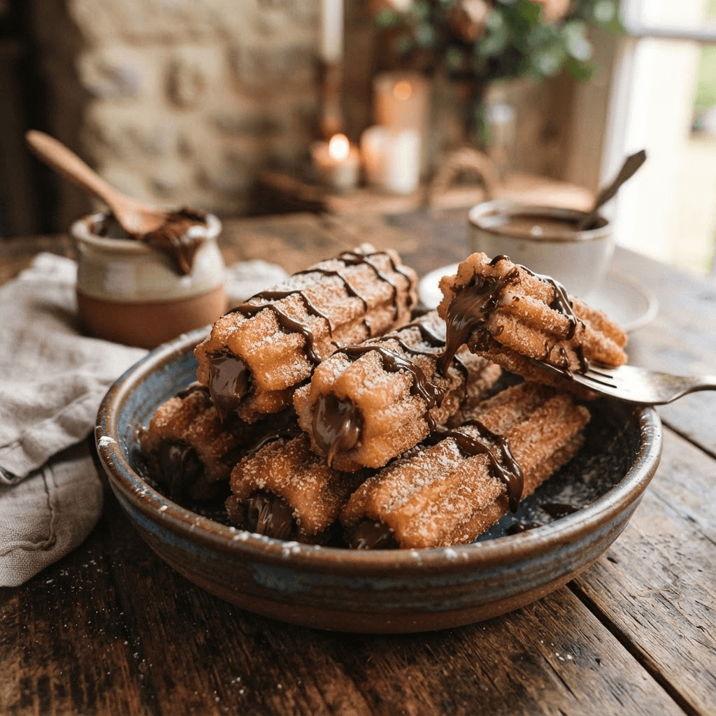 CHURROS NUTELLA